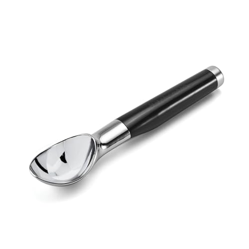 Eco-Friendly Classic Ice Cream Scoop, 8.6 inches, Black Set