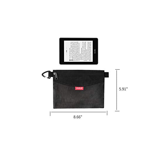 Eco-Friendly pack all Water-Resistant Material Zipper Pouch, Mesh Zipper Bags for