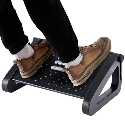 Classic CasaZenith Foot Rest, Six Heights Adjustable Foot Rest for Collection