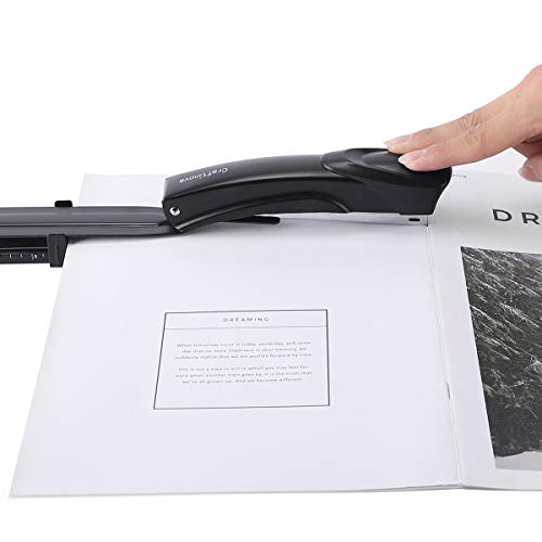 Classic Long Reach Stapler,with 2000 Staples & Stapler Remover Full Strip，20-25 Kit