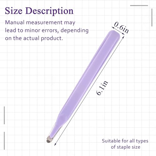 upgraded Professional Staple Remover Tool, Magnetic Tip Design Facilitates Collection Kit