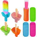 Minimalist AIERSA 8pcs Popsicle Holders and Ice Pop Sleeves Set for for Daily Use