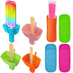 Minimalist AIERSA 8pcs Popsicle Holders and Ice Pop Sleeves Set for for Daily Use