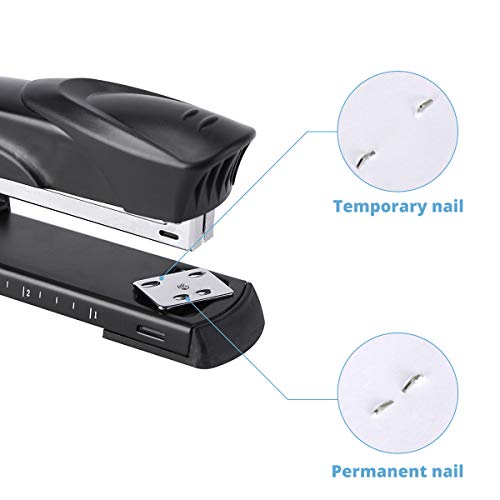 Classic Long Reach Stapler,with 2000 Staples & Stapler Remover Full Strip，20-25 Kit