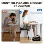 Classic CasaZenith Foot Rest, Six Heights Adjustable Foot Rest for Collection