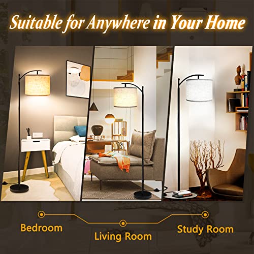 ROTTOGOON Floor Lamp for Living Room with 3 Color Temperatures Essentials