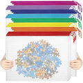 24pcs Mesh Zipper Pouch File Bags Puzzle Storage Bags, Essentials
