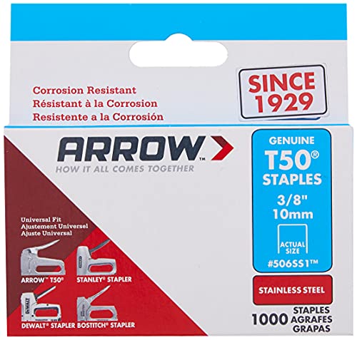 Modern Arrow Fastener 506SS1 Heavy Duty T50 Stainless Steel Essentials