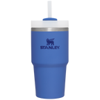 Large Capacity The Quencher H2.0 Flowstate Tumbler | Stanley Create D330L - Double-Wall Vacuum Insulated Travel Tumbler with Straw Detail