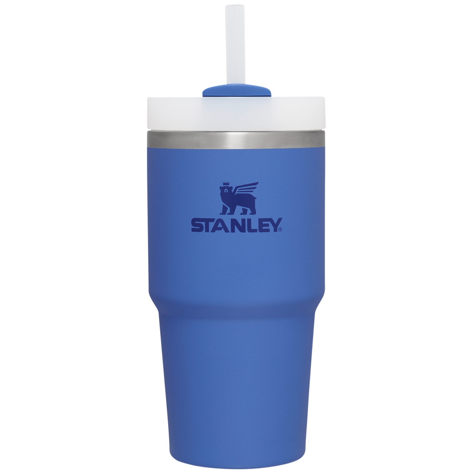 Large Capacity The Quencher H2.0 Flowstate Tumbler | Stanley Create D330L - Double-Wall Vacuum Insulated Travel Tumbler with Straw Detail