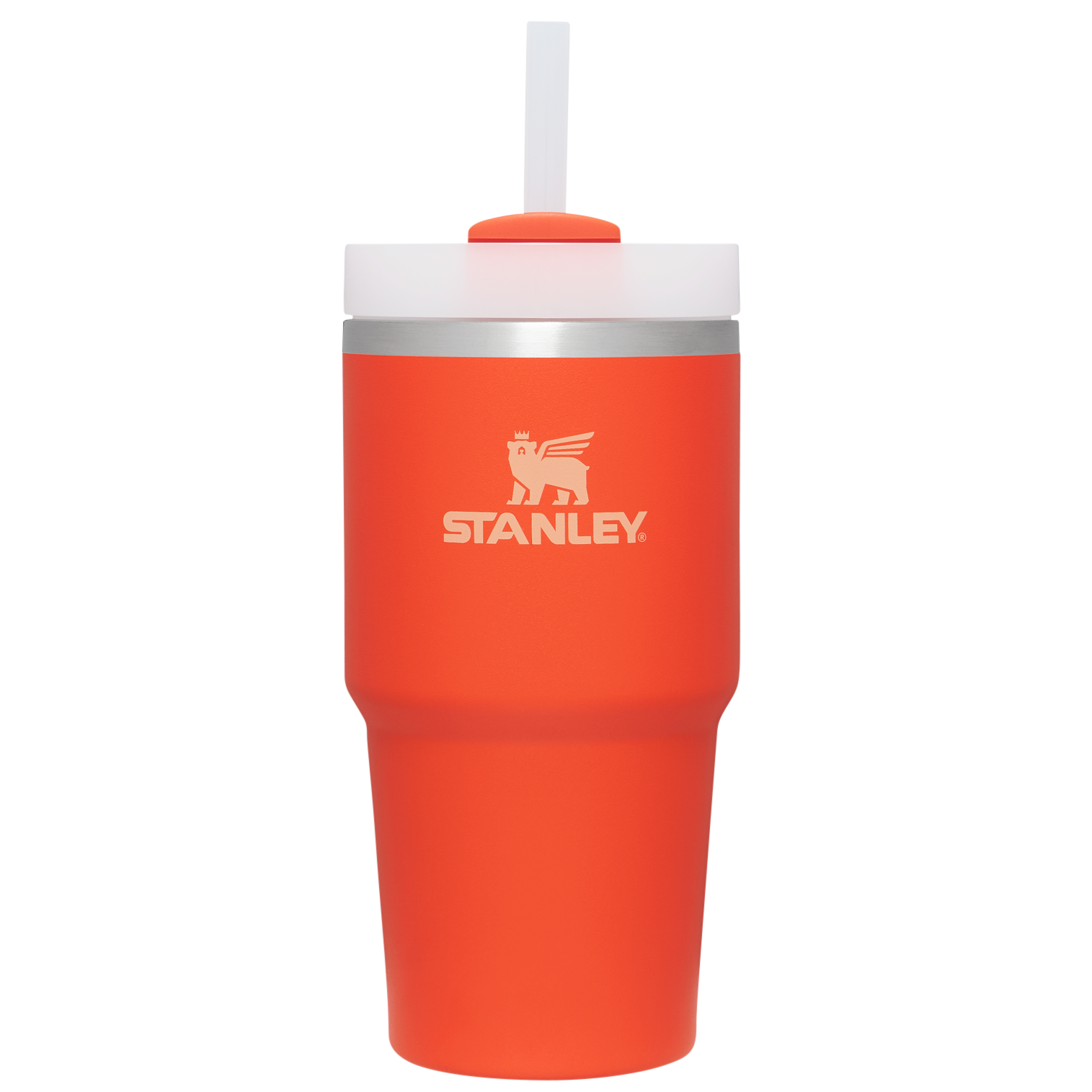 Large Capacity The Quencher H2.0 Flowstate Tumbler | Stanley Create D330L - Double-Wall Vacuum Insulated Travel Tumbler with Straw Detail