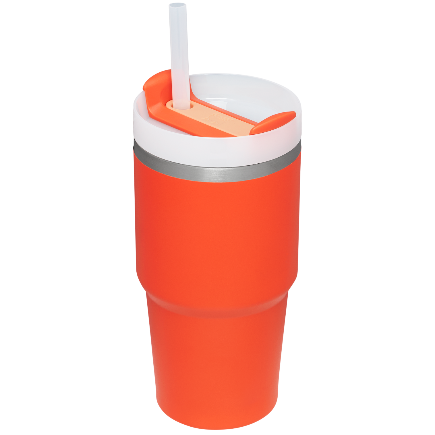 Large Capacity The Quencher H2.0 Flowstate Tumbler | Stanley Create D330L - Double-Wall Vacuum Insulated Travel Tumbler with Straw Detail