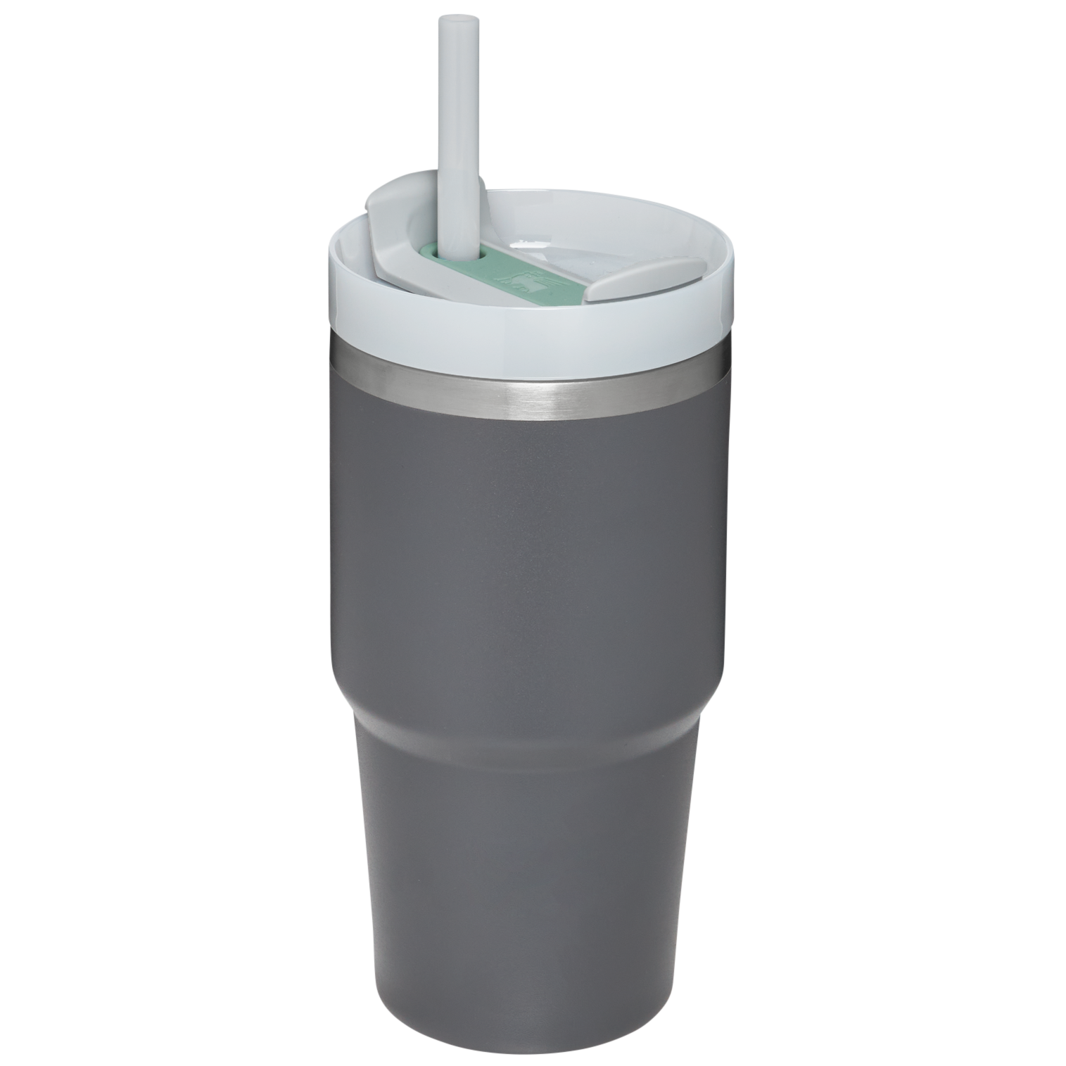 Large Capacity The Quencher H2.0 Flowstate Tumbler | Stanley Create D330L - Double-Wall Vacuum Insulated Travel Tumbler with Straw Detail
