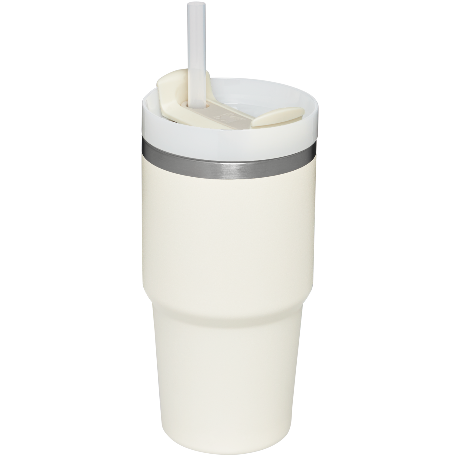 Large Capacity The Quencher H2.0 Flowstate Tumbler | Stanley Create D330L - Double-Wall Vacuum Insulated Travel Tumbler with Straw Detail