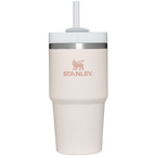 Insulated Travel The Quencher H2.0 Flowstate Tumbler D030T - Premium Stainless Steel Straw Cup for All-Day Hydration - Rose Quartz