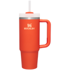Splash-Resistant FlowState The Quencher H2.0 Flowstate Tumbler D051L - Double-Wall Vacuum Insulated Travel Tumbler with Straw Detail