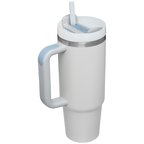 Splash-Resistant FlowState The Quencher H2.0 Flowstate Tumbler D051L - Double-Wall Vacuum Insulated Travel Tumbler with Straw Detail