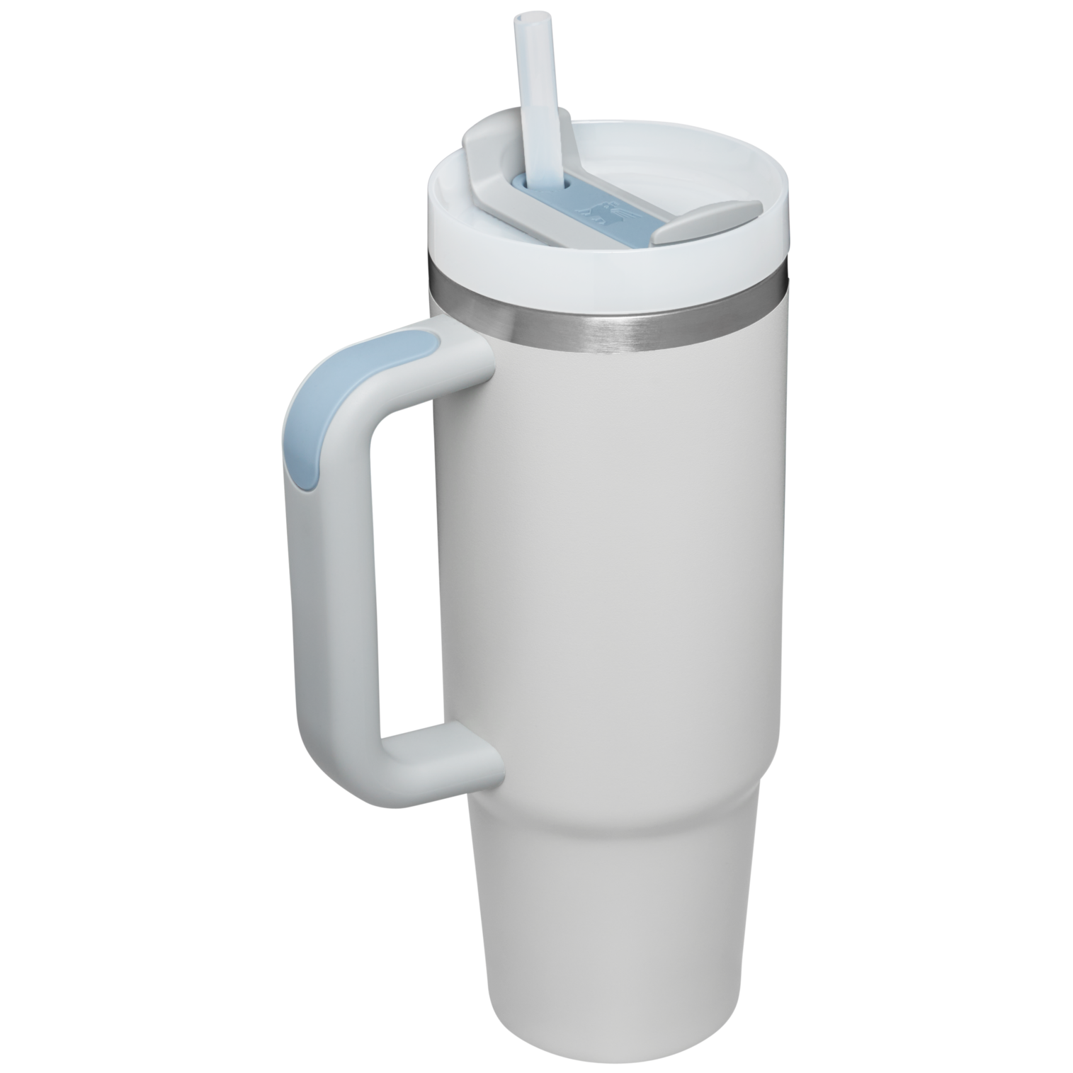 Splash-Resistant FlowState The Quencher H2.0 Flowstate Tumbler D051L - Double-Wall Vacuum Insulated Travel Tumbler with Straw Detail