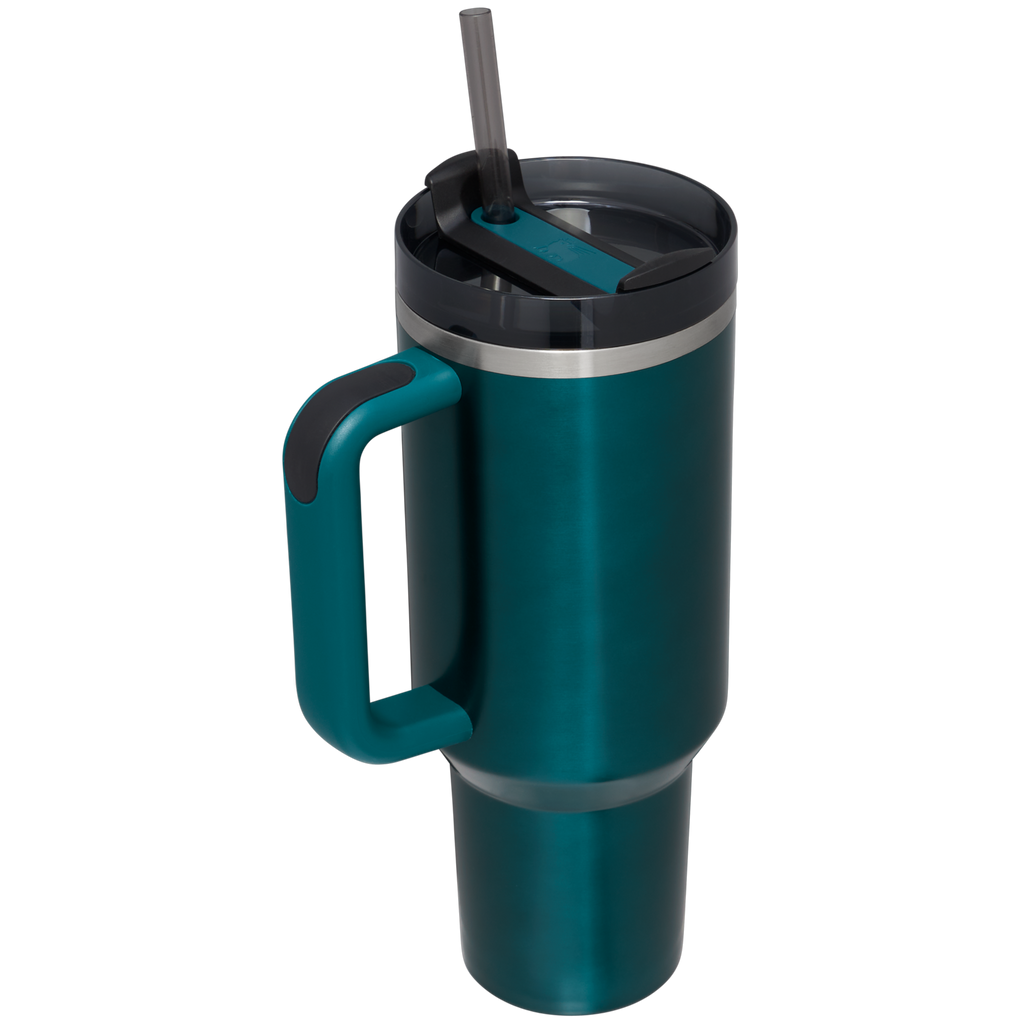 Large Capacity The Quencher H2.0 Flowstate Tumbler D050X - Double-Wall Vacuum Insulated Travel Tumbler with Straw Detail