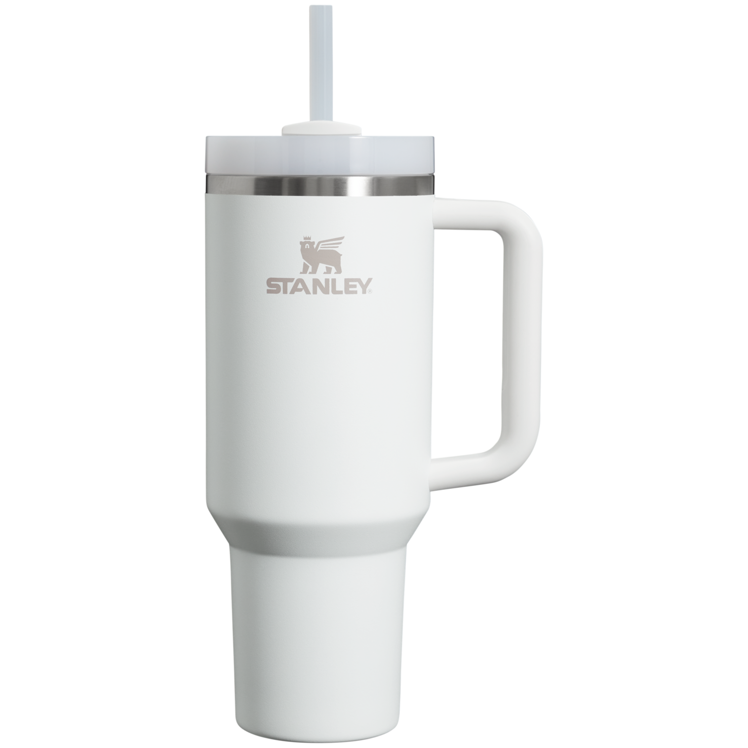 Large Capacity The Quencher H2.0 Flowstate Tumbler D050X - Double-Wall Vacuum Insulated Travel Tumbler with Straw - Frost