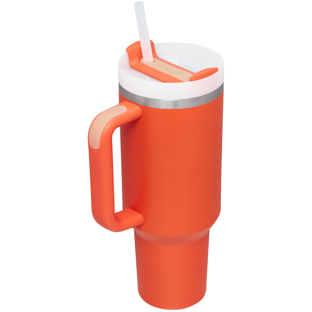 Large Capacity The Quencher H2.0 Flowstate Tumbler D050X - Double-Wall Vacuum Insulated Travel Tumbler with Straw Detail