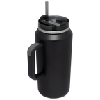 Car-Cup Friendly The Quencher H2.0 Flowstate Tumbler D033Q - Double-Wall Vacuum Insulated Travel Tumbler with Straw Detail