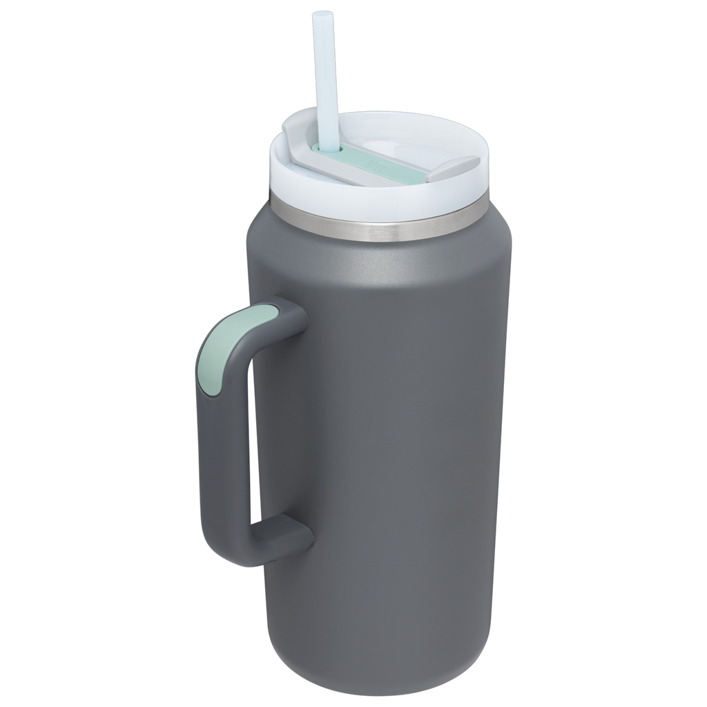 Car-Cup Friendly The Quencher H2.0 Flowstate Tumbler D033Q - Double-Wall Vacuum Insulated Travel Tumbler with Straw Detail