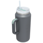 Car-Cup Friendly The Quencher H2.0 Flowstate Tumbler D033Q - Double-Wall Vacuum Insulated Travel Tumbler with Straw Detail