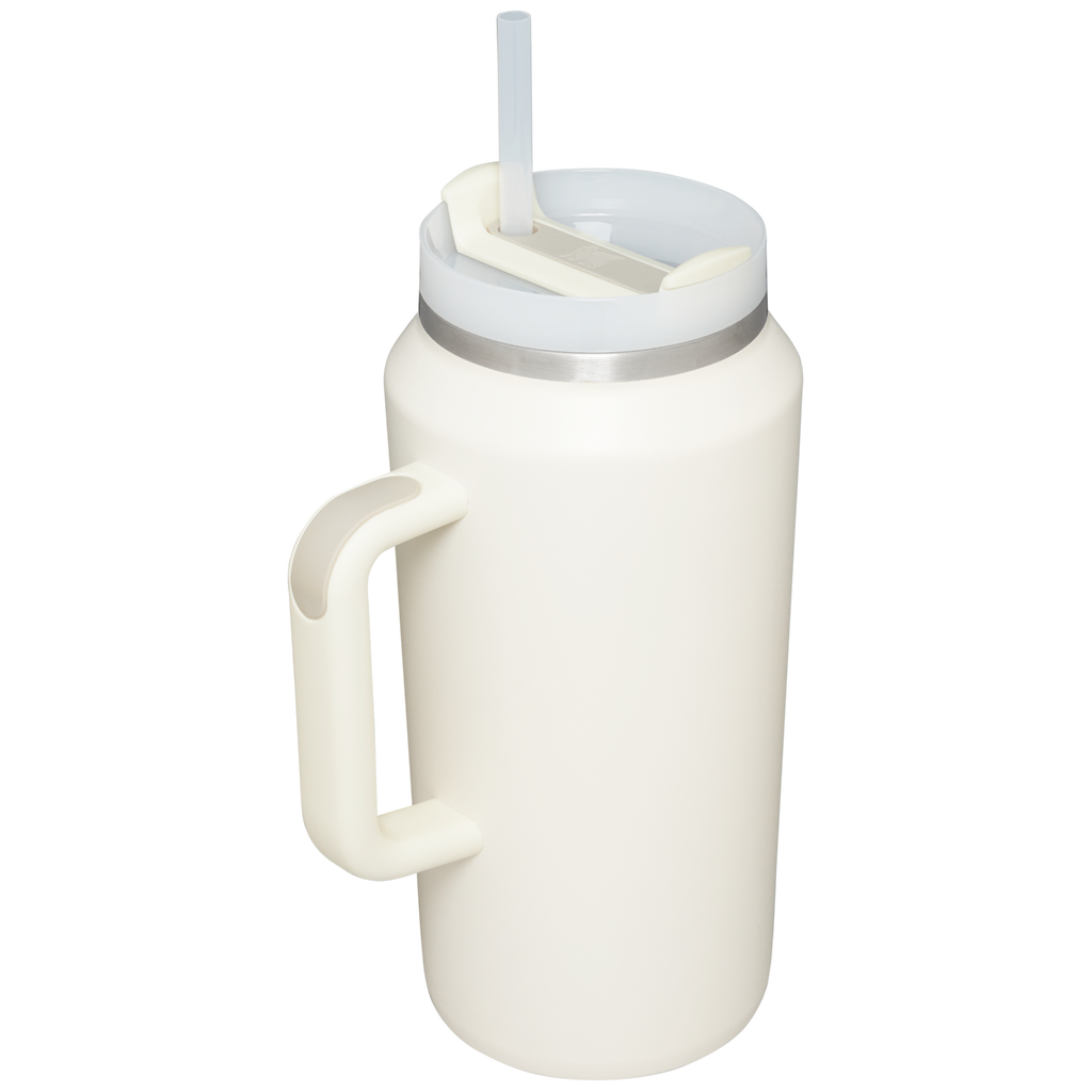 Splash-Resistant FlowState The Quencher H2.0 Flowstate Tumbler D365U - Double-Wall Vacuum Insulated Travel Tumbler with Straw Detail
