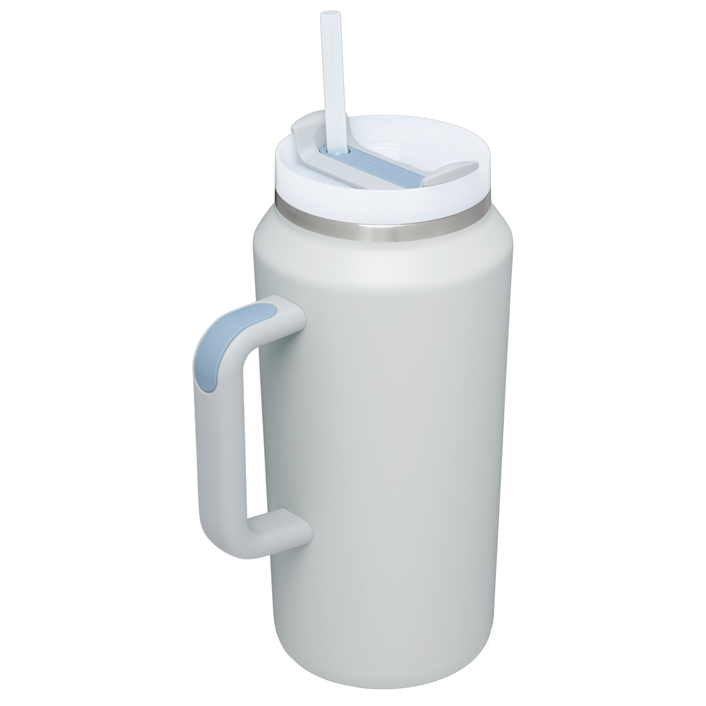 Splash-Resistant FlowState The Quencher H2.0 Flowstate Tumbler D365U - Double-Wall Vacuum Insulated Travel Tumbler with Straw Detail