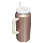 Car-Cup Friendly The Quencher H2.0 Flowstate Tumbler D033Q - Double-Wall Vacuum Insulated Travel Tumbler with Straw Detail