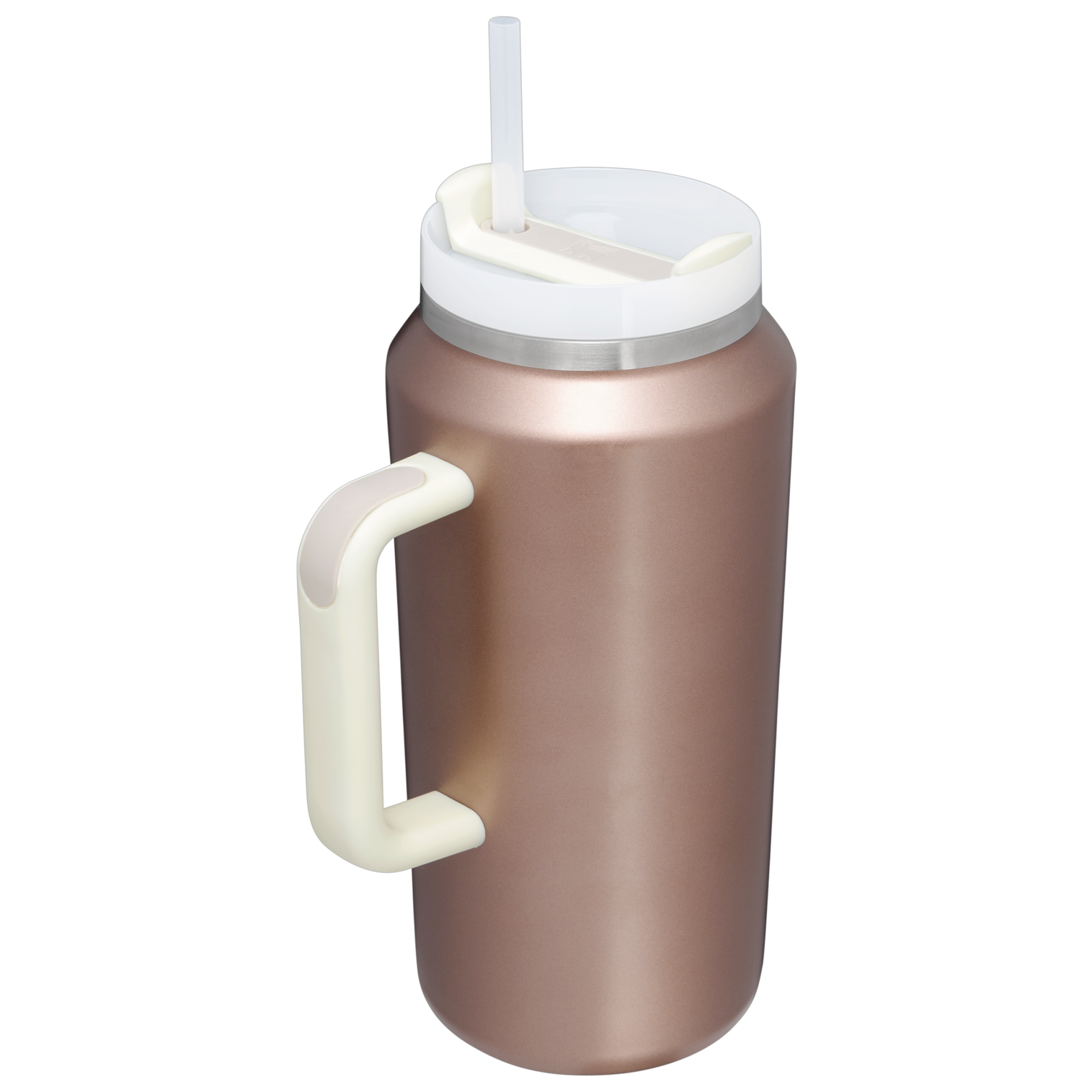 Splash-Resistant FlowState The Quencher H2.0 Flowstate Tumbler D365U - Double-Wall Vacuum Insulated Travel Tumbler with Straw Detail