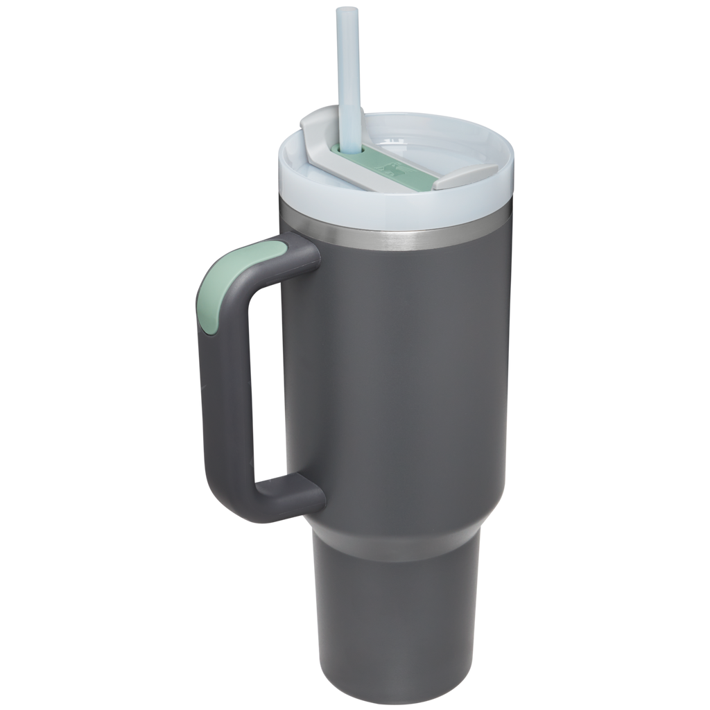 Large Capacity The Quencher H2.0 Flowstate Tumbler D050X - Double-Wall Vacuum Insulated Travel Tumbler with Straw Detail