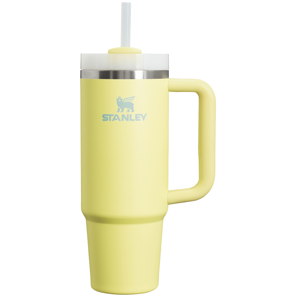 Splash-Resistant FlowState The Quencher H2.0 Flowstate Tumbler D051L - Double-Wall Vacuum Insulated Travel Tumbler with Straw Detail