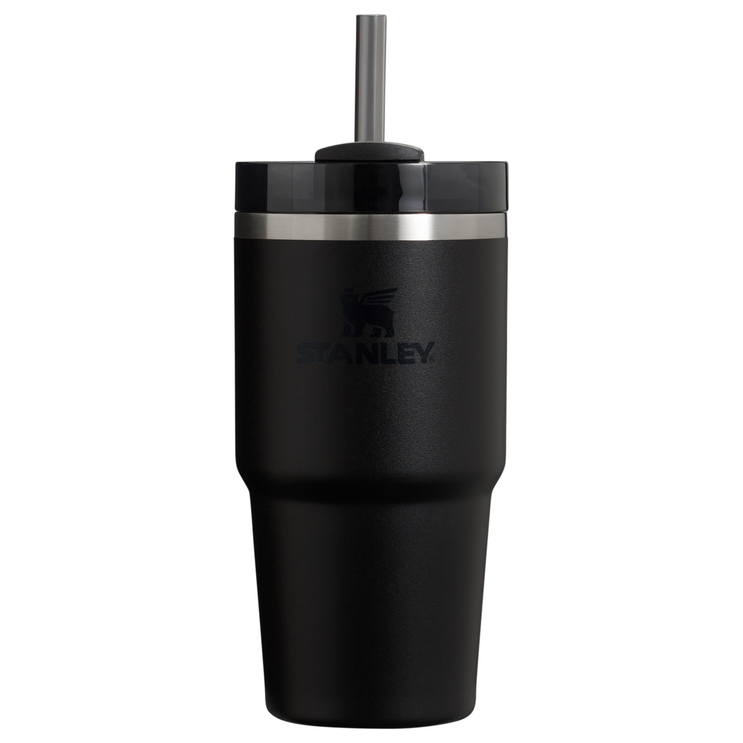 Insulated Travel The Quencher H2.0 Flowstate Tumbler D030T - Premium Stainless Steel Straw Cup for All-Day Hydration - Black 2.0