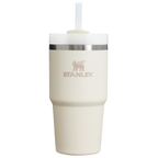 Insulated Travel The Quencher H2.0 Flowstate Tumbler D030T - Premium Stainless Steel Straw Cup for All-Day Hydration - Cream 2.0
