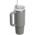 Splash-Resistant FlowState The Quencher H2.0 Flowstate Tumbler D051L - Double-Wall Vacuum Insulated Travel Tumbler with Straw Detail