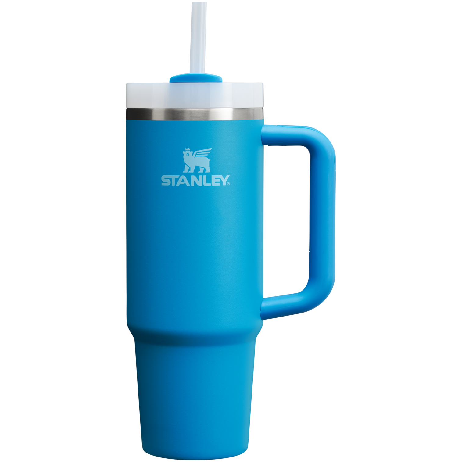 Splash-Resistant FlowState The Quencher H2.0 Flowstate Tumbler D051L - Double-Wall Vacuum Insulated Travel Tumbler with Straw Detail