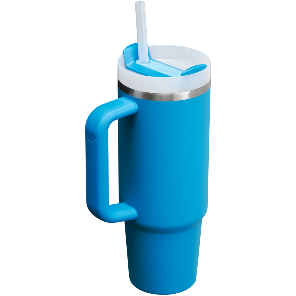 Double-Wall Vacuum The Quencher H2.0 Flowstate Tumbler | Stanley Create D331C - FlowState 3-Position Lid Insulated Travel Mug Detail