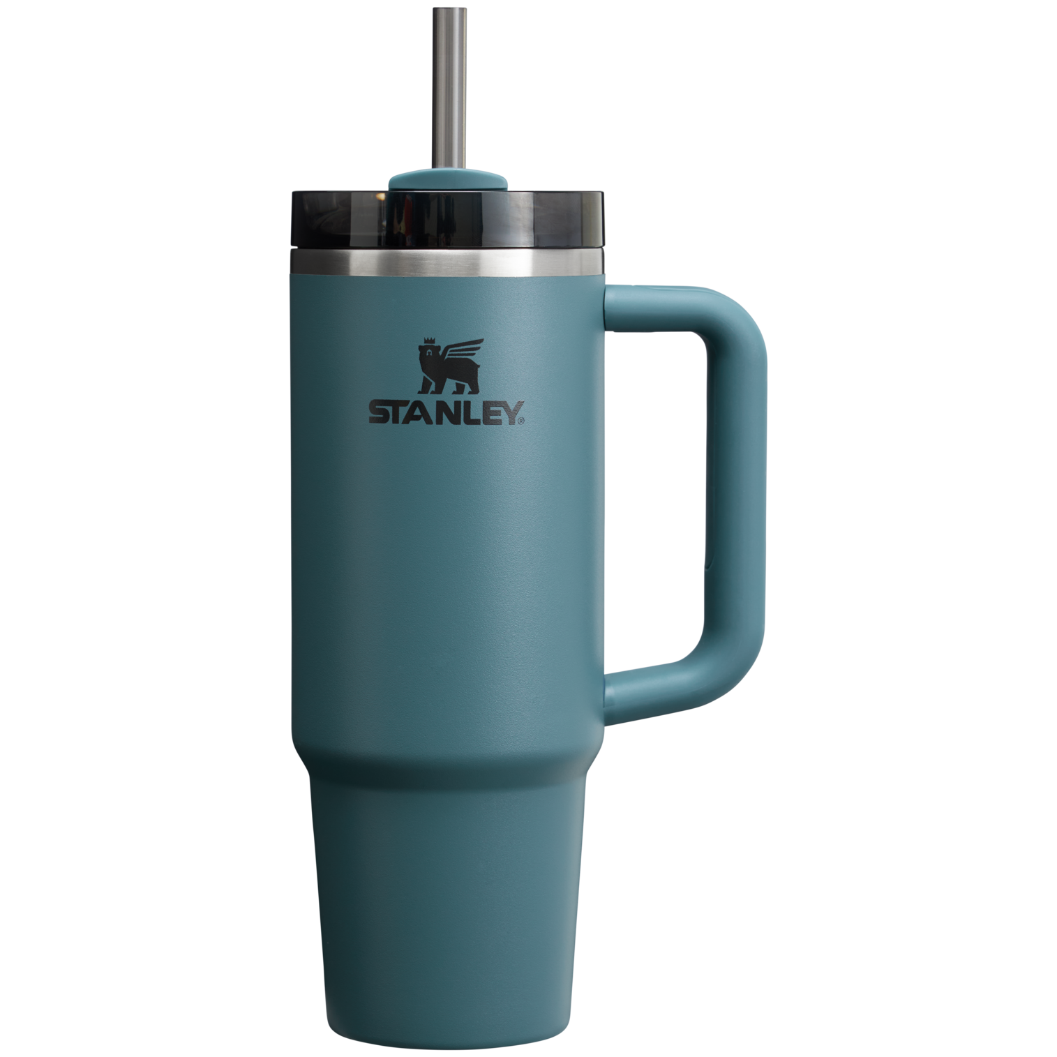 Splash-Resistant FlowState The Quencher H2.0 Flowstate Tumbler D051L - Double-Wall Vacuum Insulated Travel Tumbler with Straw Detail