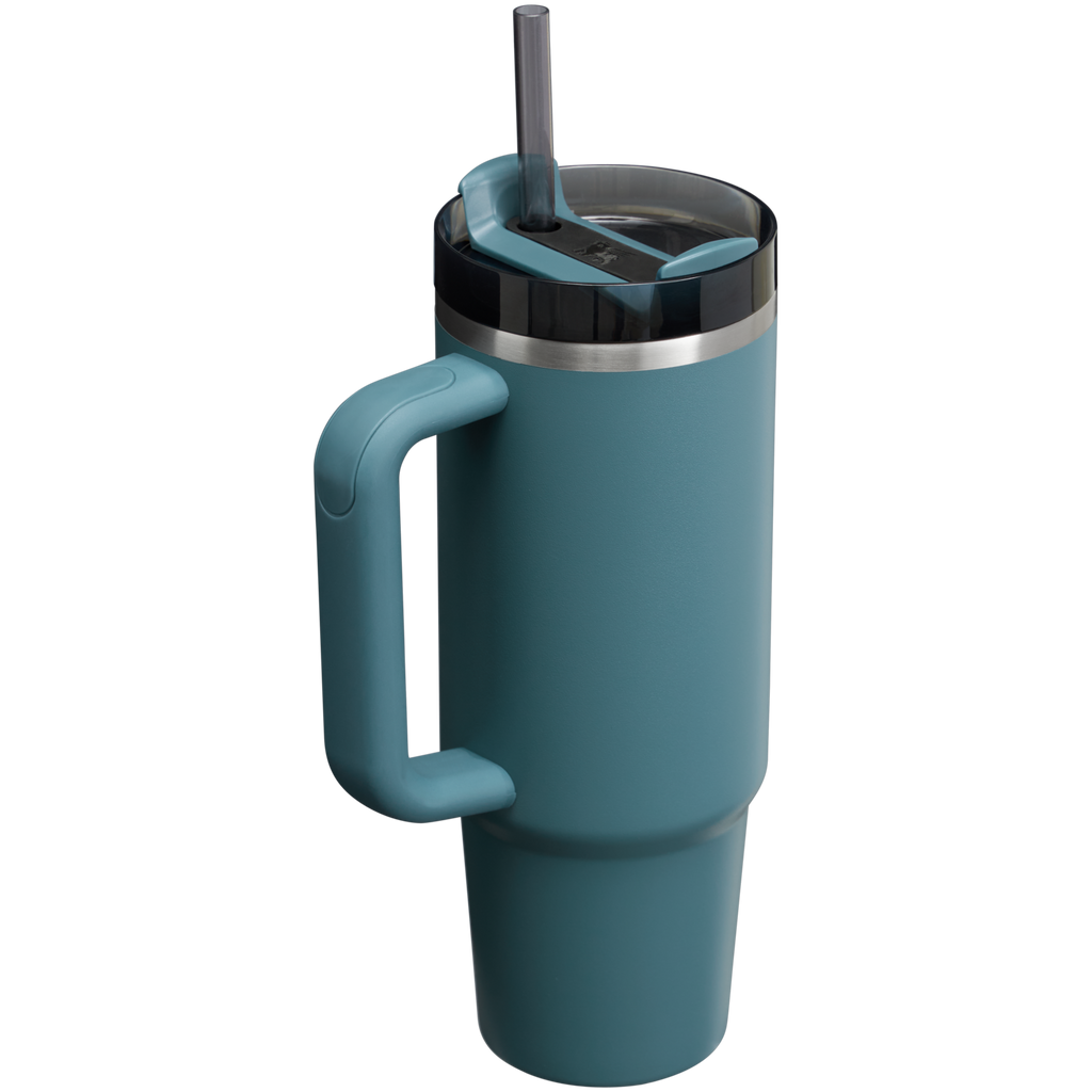 Double-Wall Vacuum The Quencher H2.0 Flowstate Tumbler | Stanley Create D331C - FlowState 3-Position Lid Insulated Travel Mug Detail