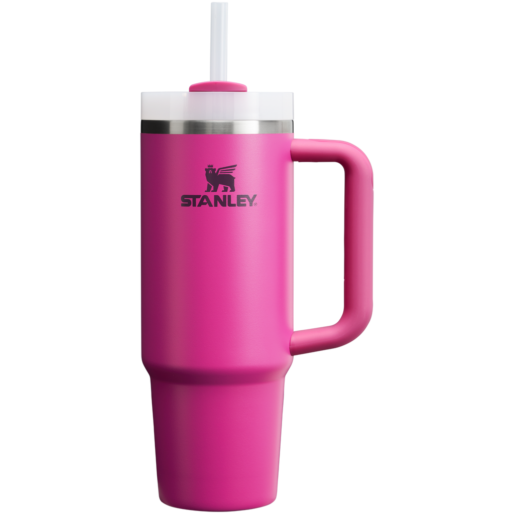 Splash-Resistant FlowState The Quencher H2.0 Flowstate Tumbler D051L - Double-Wall Vacuum Insulated Travel Tumbler with Straw Detail