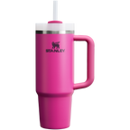 Splash-Resistant FlowState The Quencher H2.0 Flowstate Tumbler D051L - Double-Wall Vacuum Insulated Travel Tumbler with Straw Detail