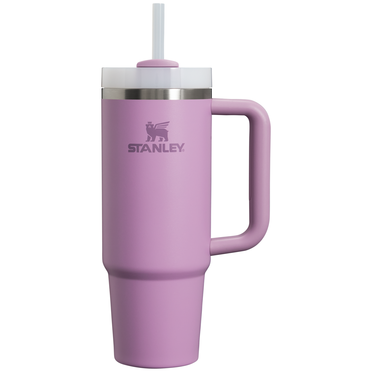 Splash-Resistant FlowState The Quencher H2.0 Flowstate Tumbler D051L - Double-Wall Vacuum Insulated Travel Tumbler with Straw Detail