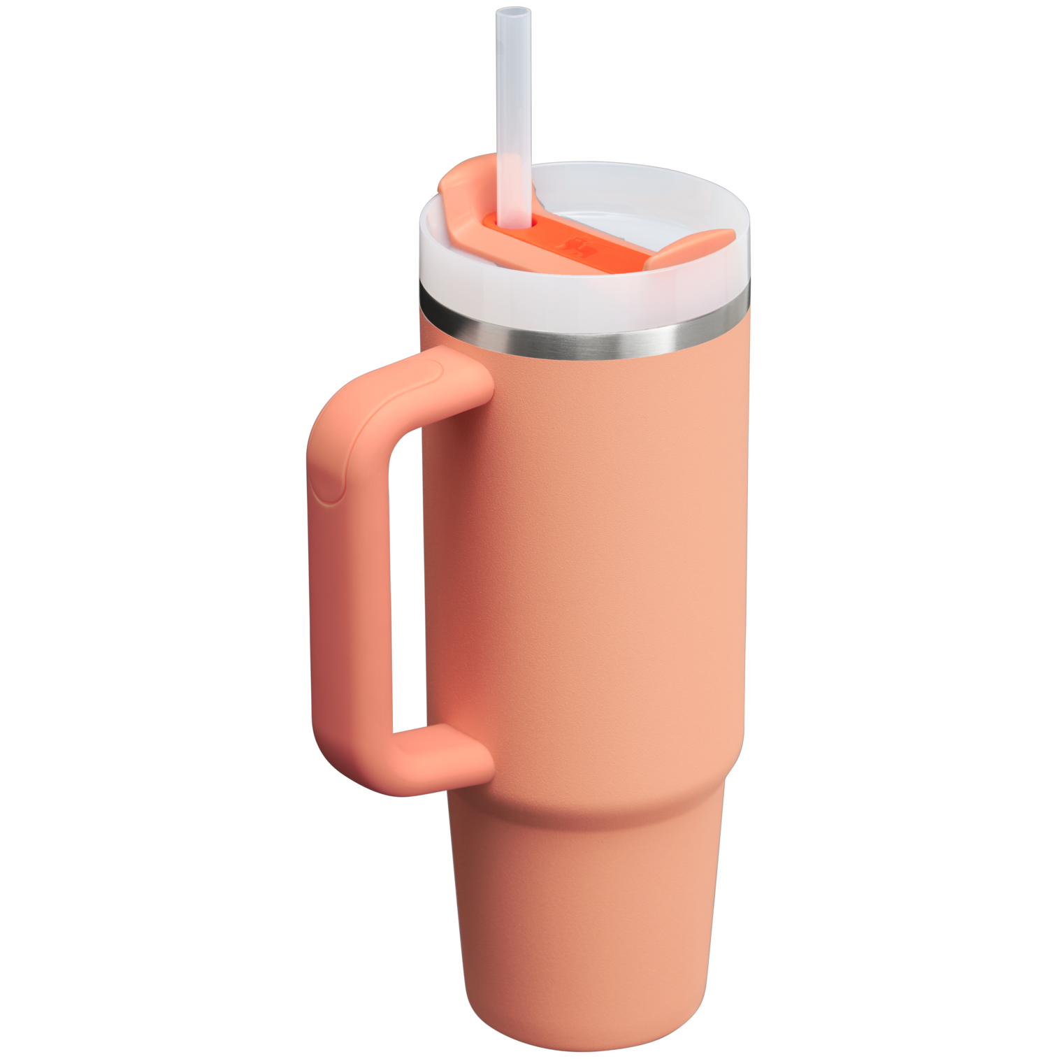 Splash-Resistant FlowState The Quencher H2.0 Flowstate Tumbler D051L - Double-Wall Vacuum Insulated Travel Tumbler with Straw Detail