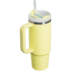 Splash-Resistant FlowState The Quencher H2.0 Flowstate Tumbler D051L - Double-Wall Vacuum Insulated Travel Tumbler with Straw Detail
