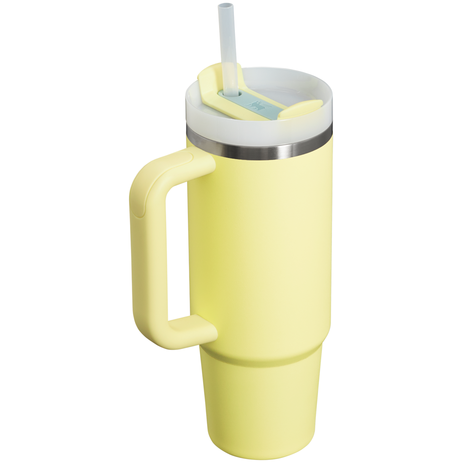 Splash-Resistant FlowState The Quencher H2.0 Flowstate Tumbler D051L - Double-Wall Vacuum Insulated Travel Tumbler with Straw Detail