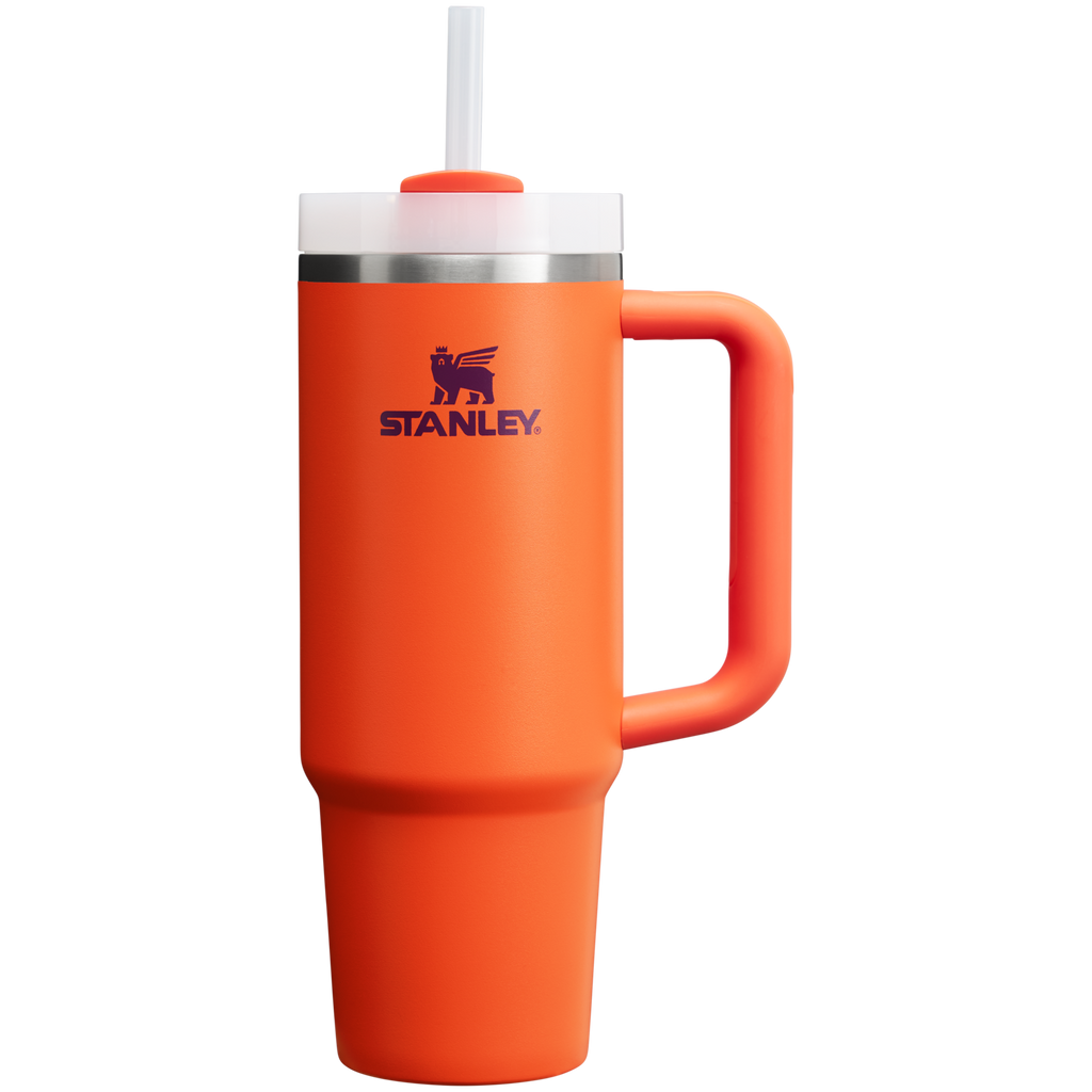 Splash-Resistant FlowState The Quencher H2.0 Flowstate Tumbler D051L - Double-Wall Vacuum Insulated Travel Tumbler with Straw Detail