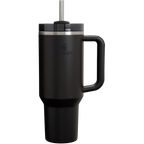 Large Capacity The Quencher H2.0 Flowstate Tumbler D050X - Double-Wall Vacuum Insulated Travel Tumbler with Straw - Black 2.0