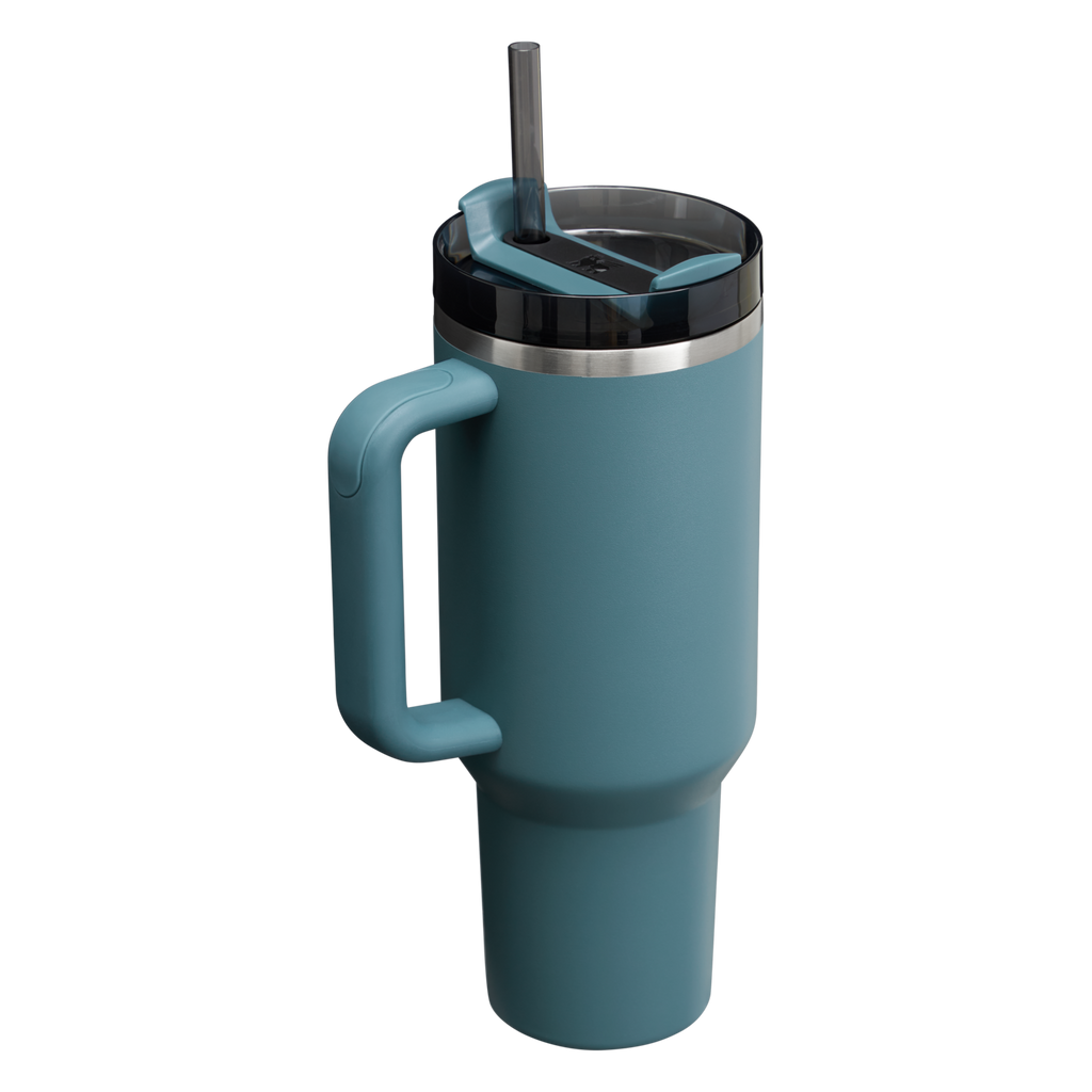 Double-Wall Vacuum The Quencher H2.0 Flowstate Tumbler  | Stanley Create D332L - Premium Stainless Steel Straw Cup for All-Day Hydration Detail